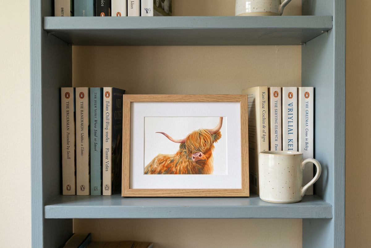 Highlander, Highland Cow Fine Art Giclee Limited Edition Print
