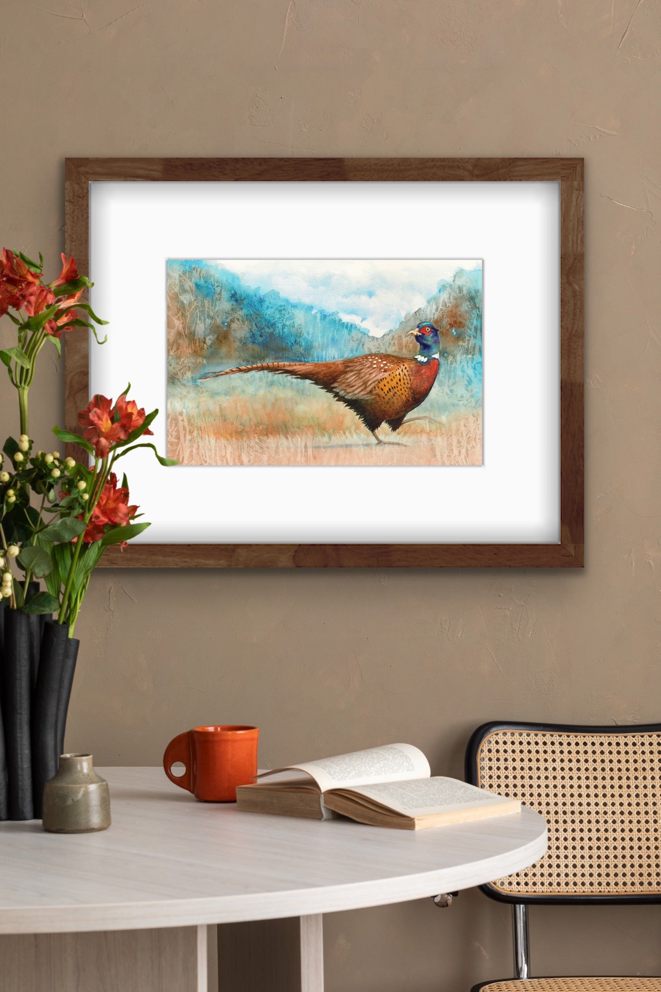 Pheasant, Fine Art Giclee Limited Edition Print