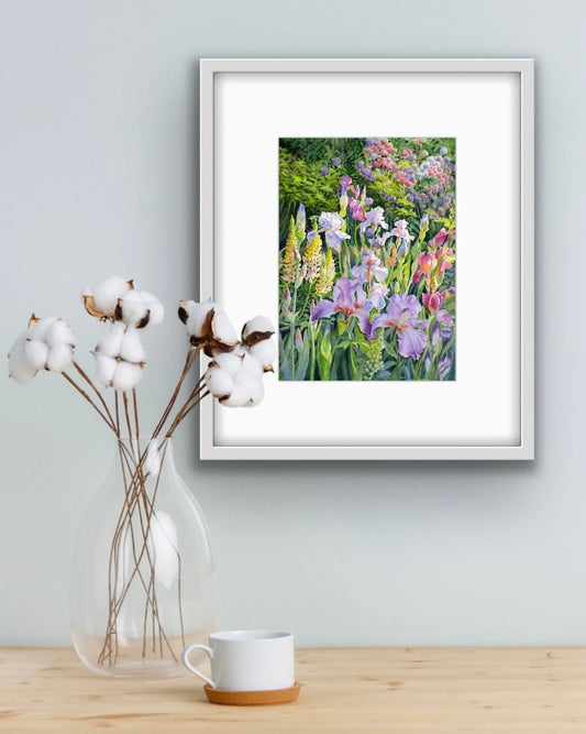 Into the Bloom, Fine Art Giclee 10x8" Mini Print