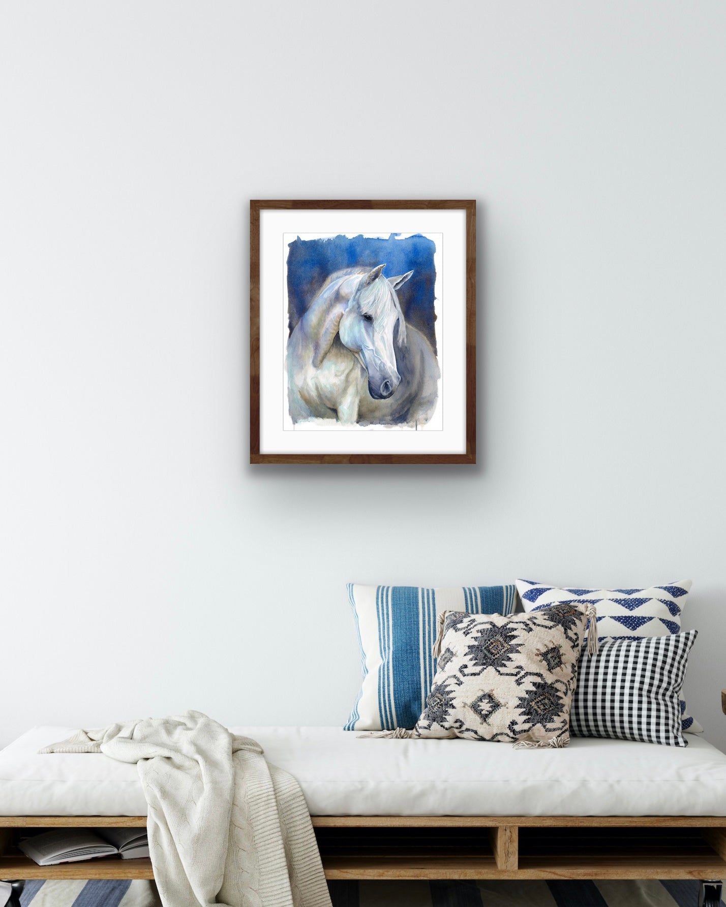 Midnight Mare - Original Watercolour