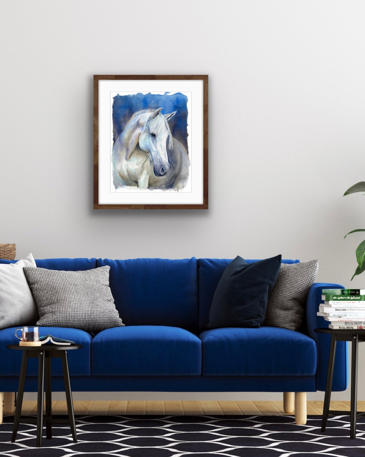 Midnight Mare - Original Watercolour