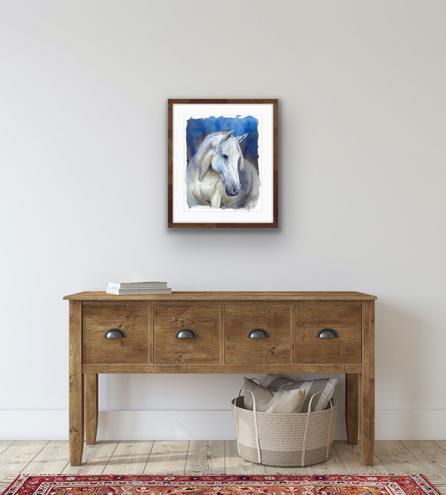 Midnight Mare - Original Watercolour
