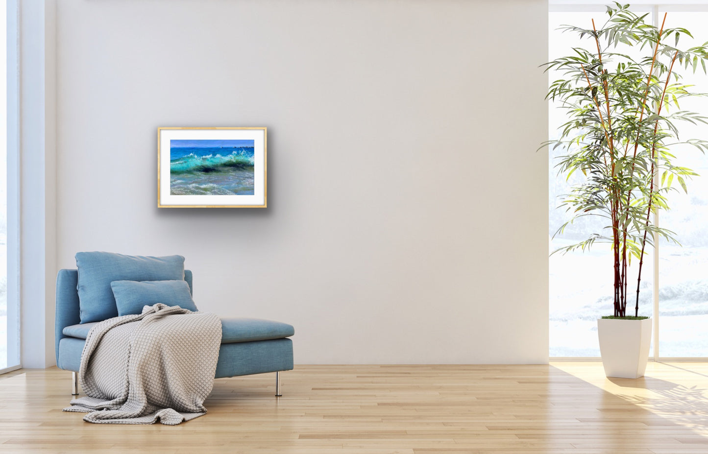 Wave - Pastel, Fine Art Giclee Limited Edition Print