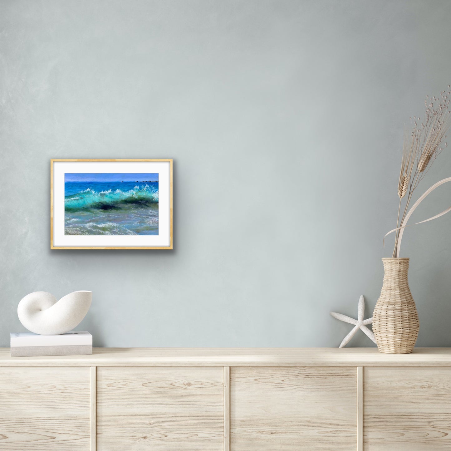 Wave - Pastel, Fine Art Giclee Limited Edition Print