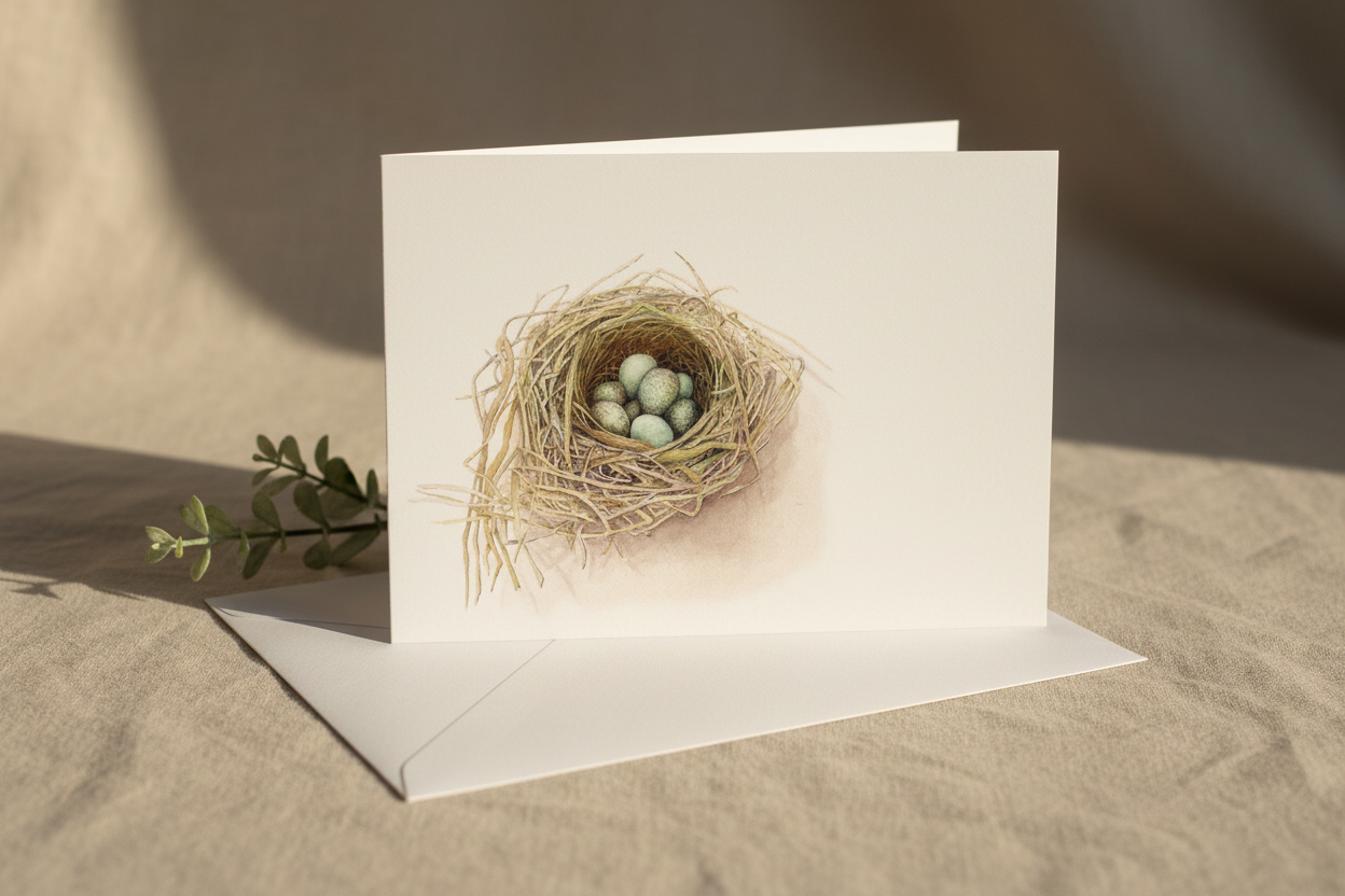 Blackbird's Nest landscape card
