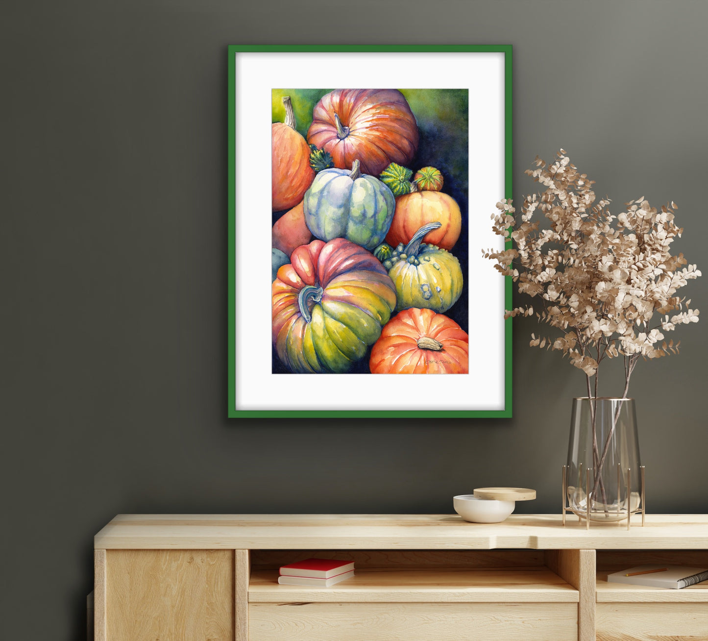A squeeze of Squashes, Fine Art Giclee Limited Edition Print