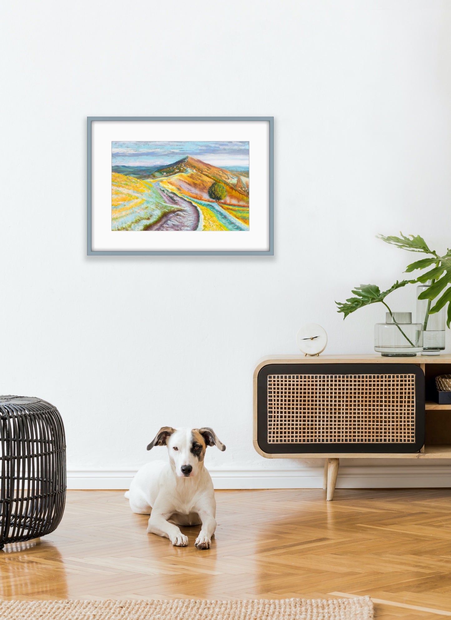 Malvern Hills - Pastel, Fine Art Giclee Limited Edition Print