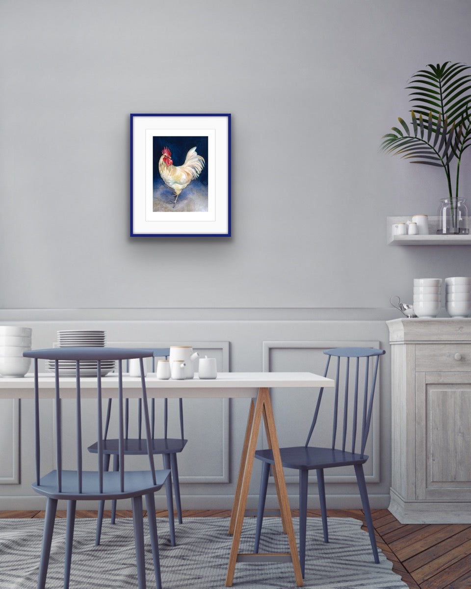 Chanticleer, Fine Art Giclee Limited Edition Print