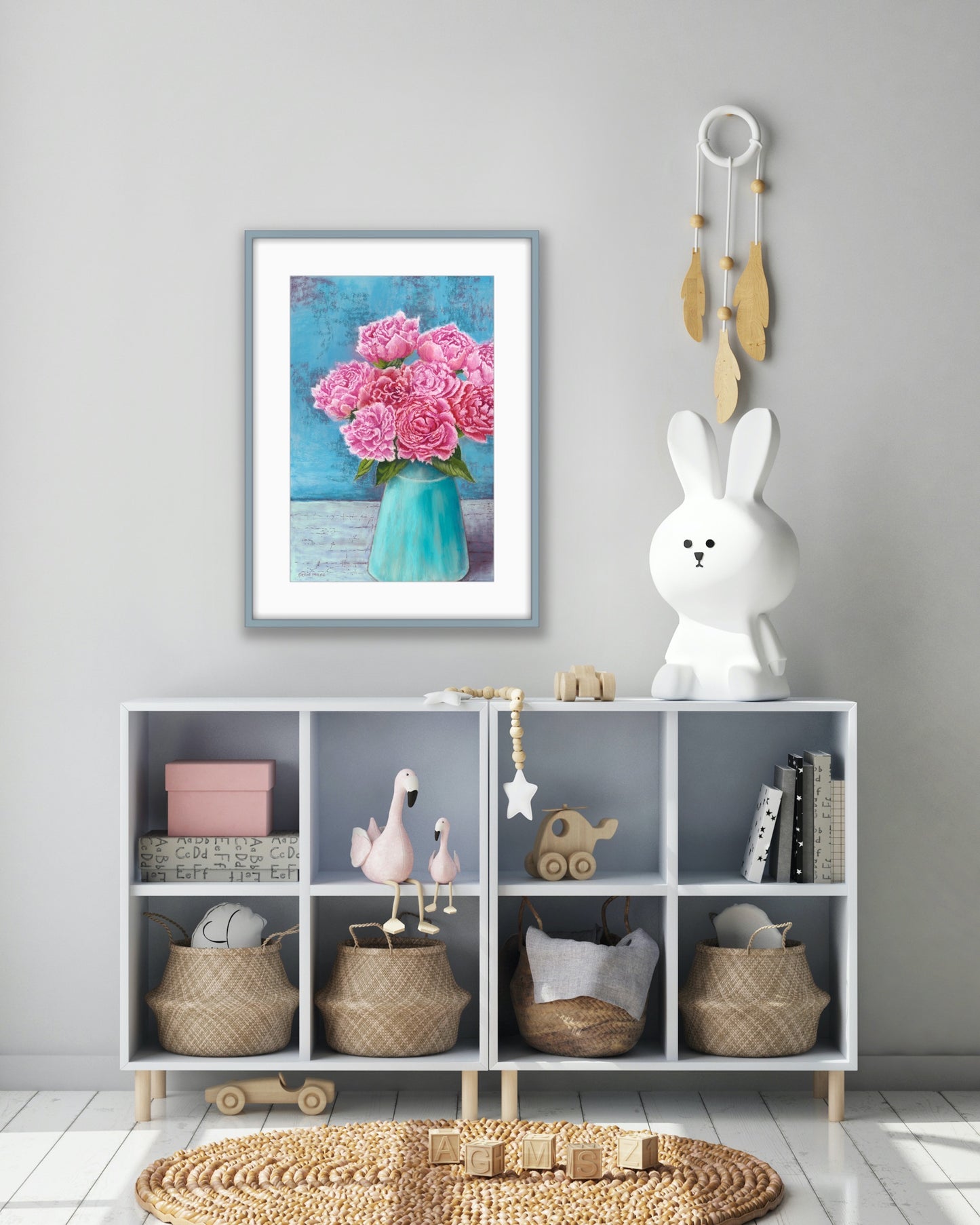 Pinky Blue, Fine Art Giclee Limited Edition Print