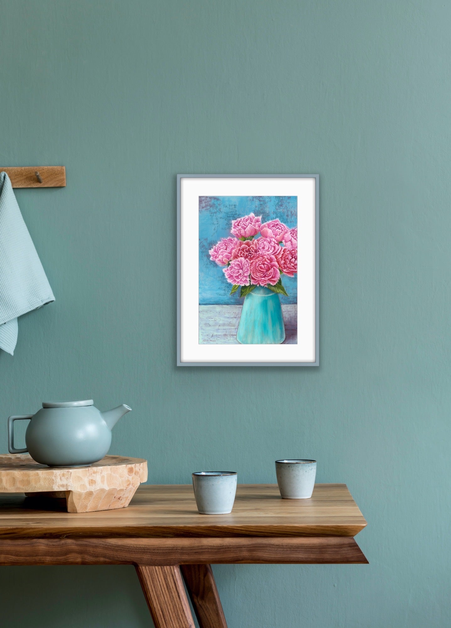 Pinky Blue, Fine Art Giclee Limited Edition Print