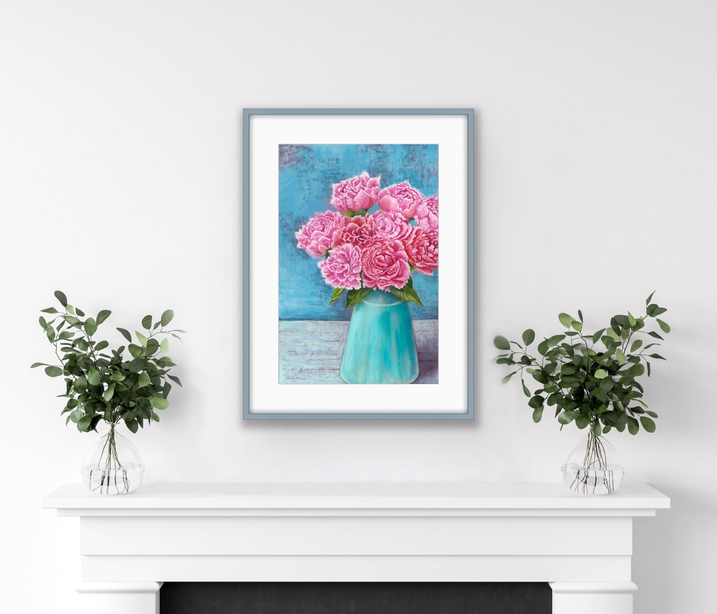 Pinky Blue, Fine Art Giclee Limited Edition Print