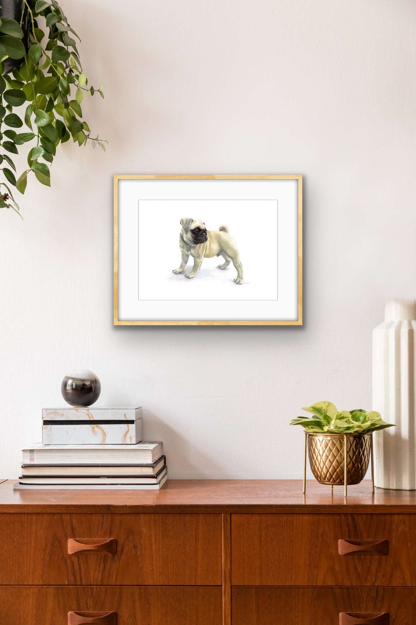 Pugnacious - Original Watercolour