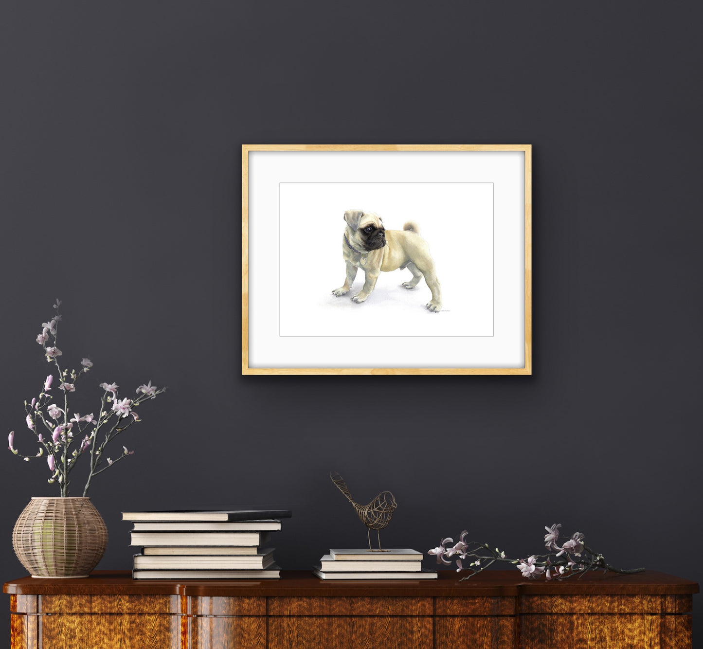 Pugnacious - Original Watercolour