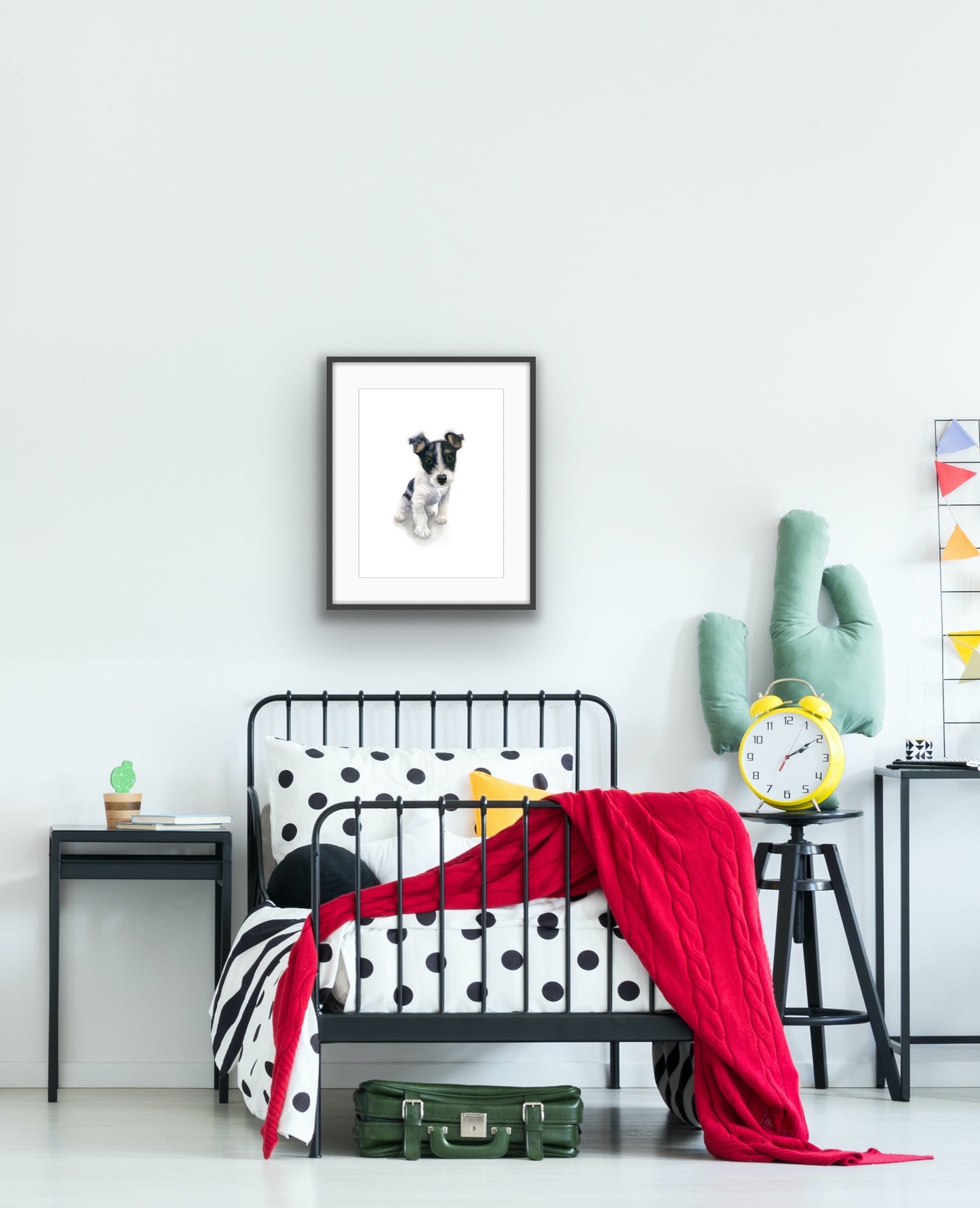 Abandoned Puppy, Fine Art Giclee Limited Edition Print