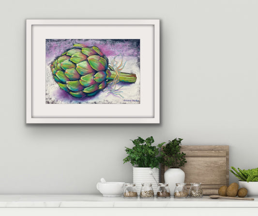 Artichoke - Original Pastel