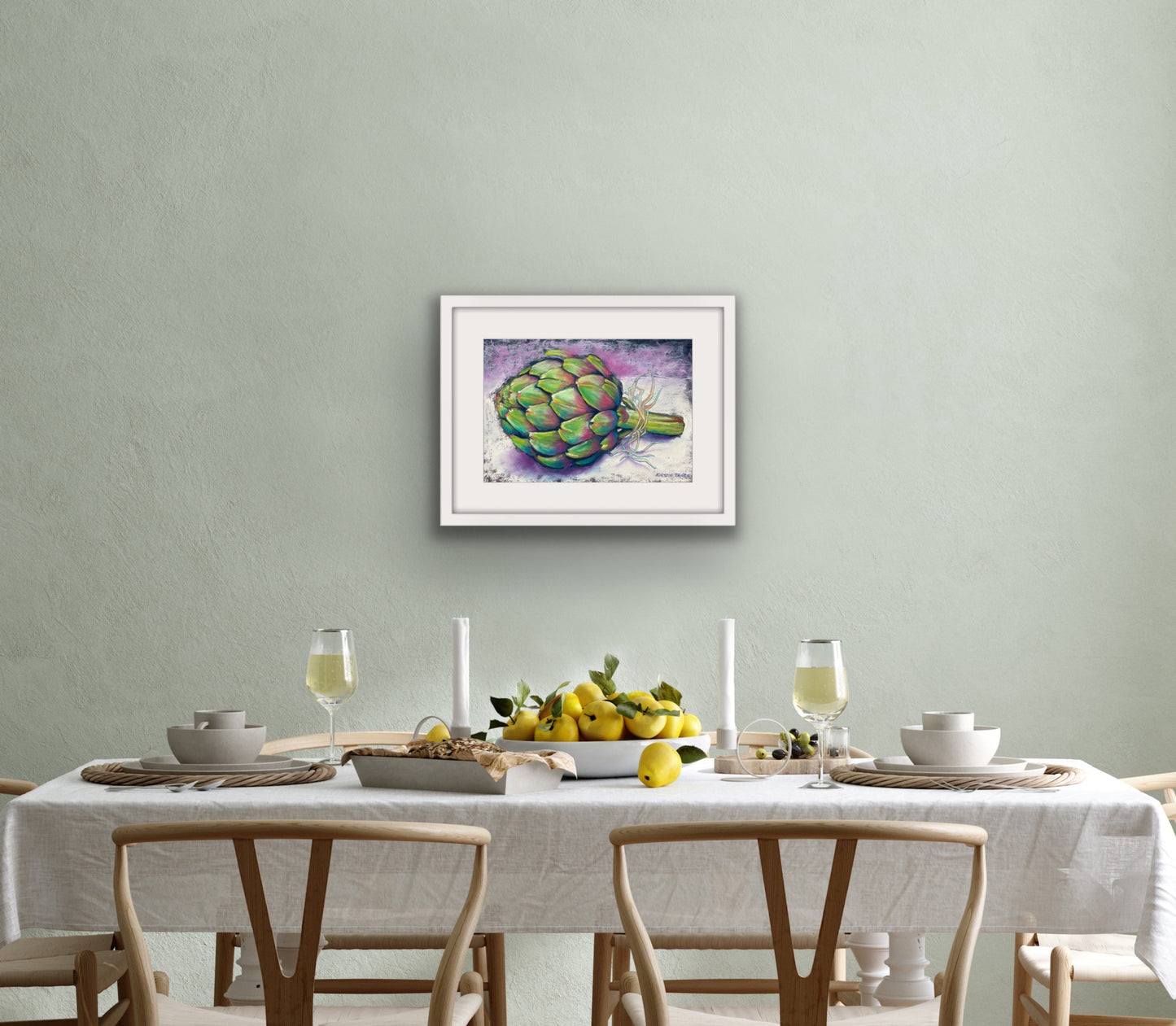 Artichoke, Fine Art Giclee Limited Edition Print
