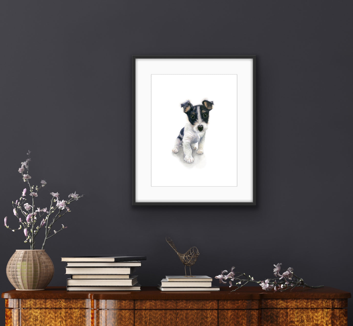 Abandoned Puppy - Original Watercolour