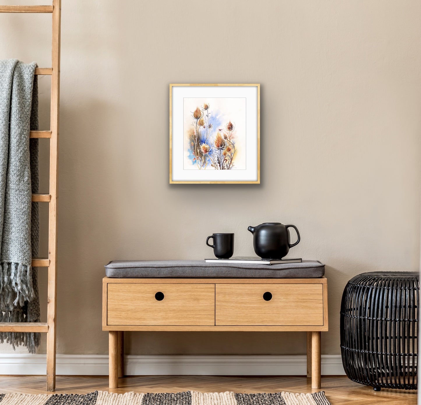 Teasels, Fine Art Giclee Limited Edition Print