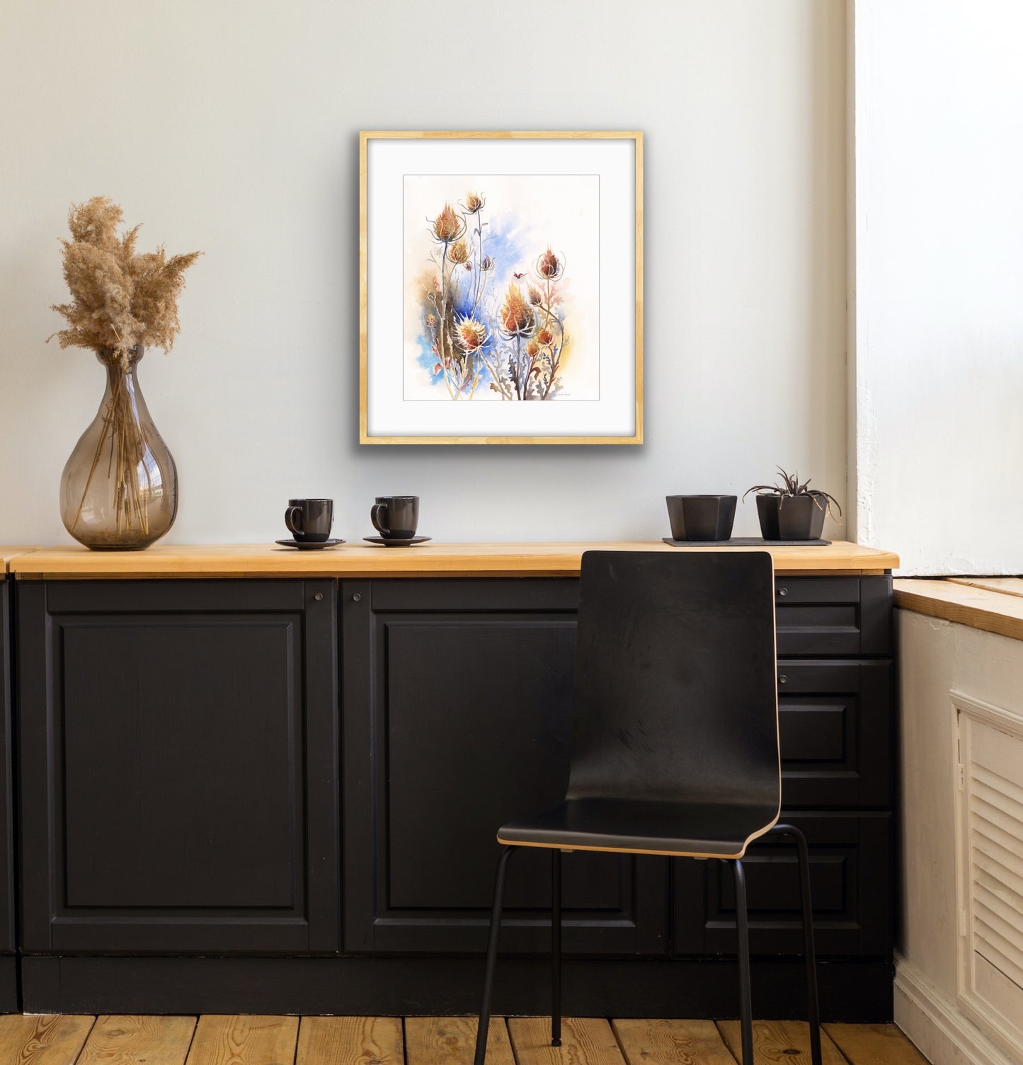 Teasels, Fine Art Giclee Limited Edition Print