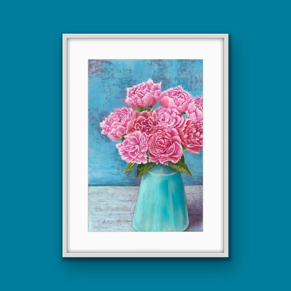 Pinky Blue, Fine Art Giclee Limited Edition Print