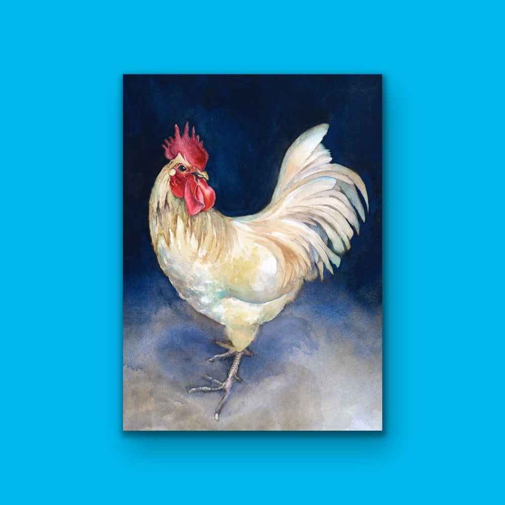 Chanticleer - Original Watercolour