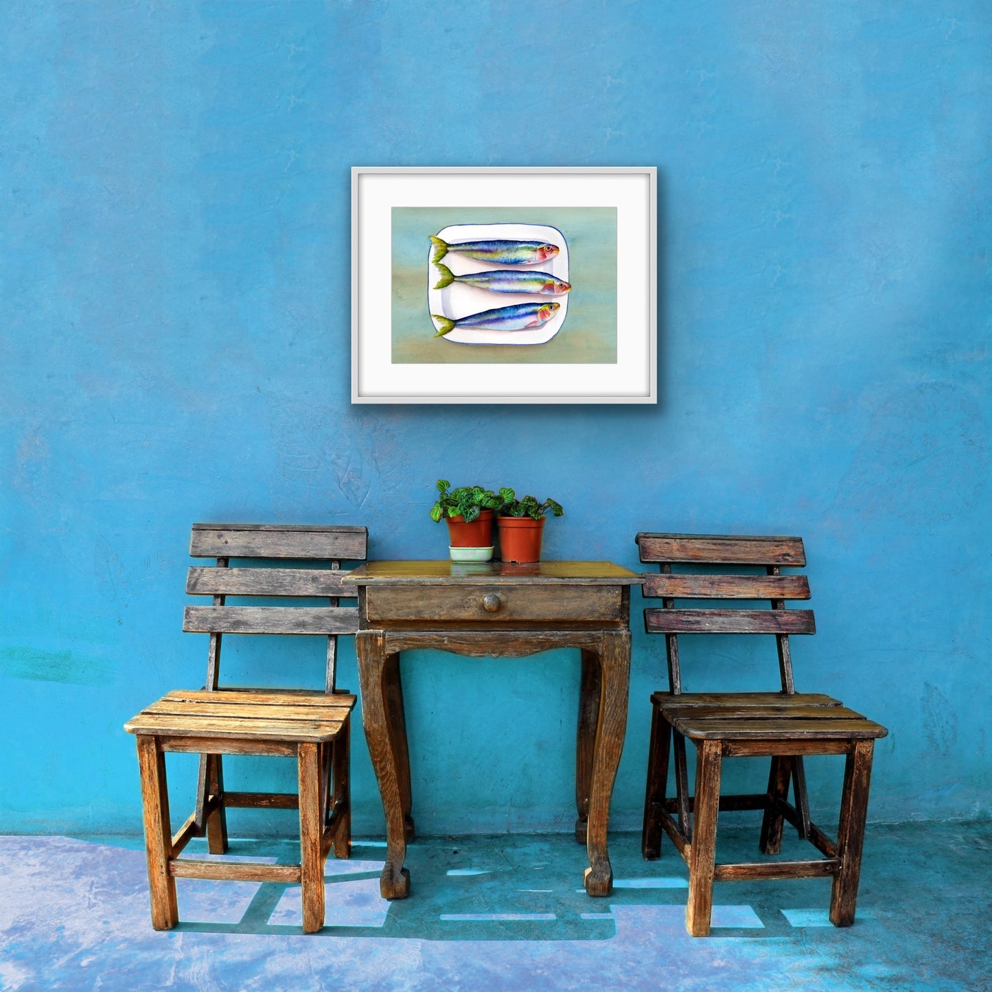 Sardines for Supper, Fine Art Giclee Limited Edition Print