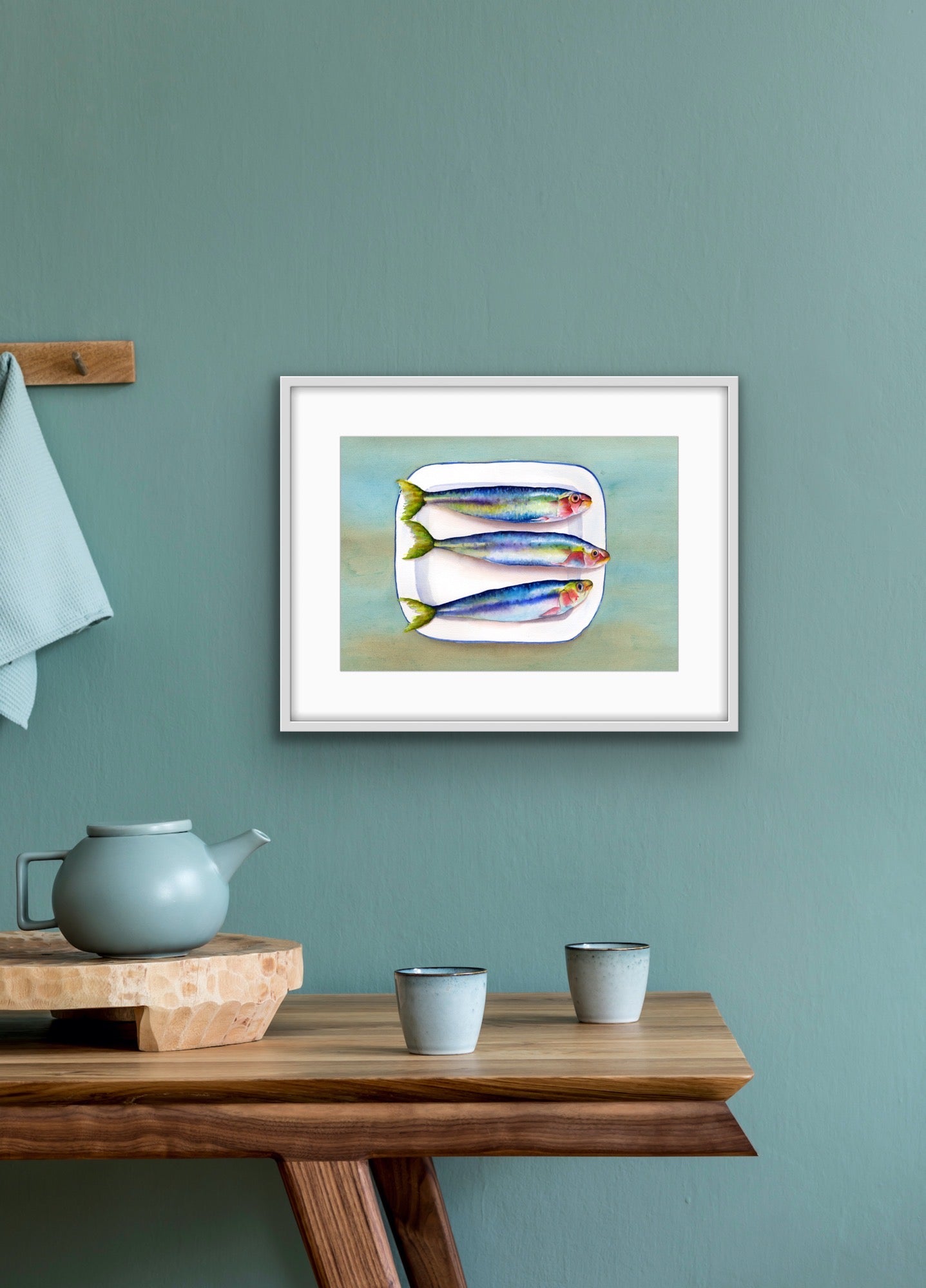 Sardines for Supper, Fine Art Giclee Limited Edition Print