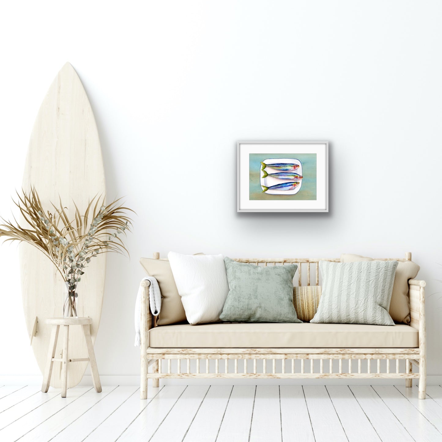 Sardines for Supper, Fine Art Giclee Limited Edition Print