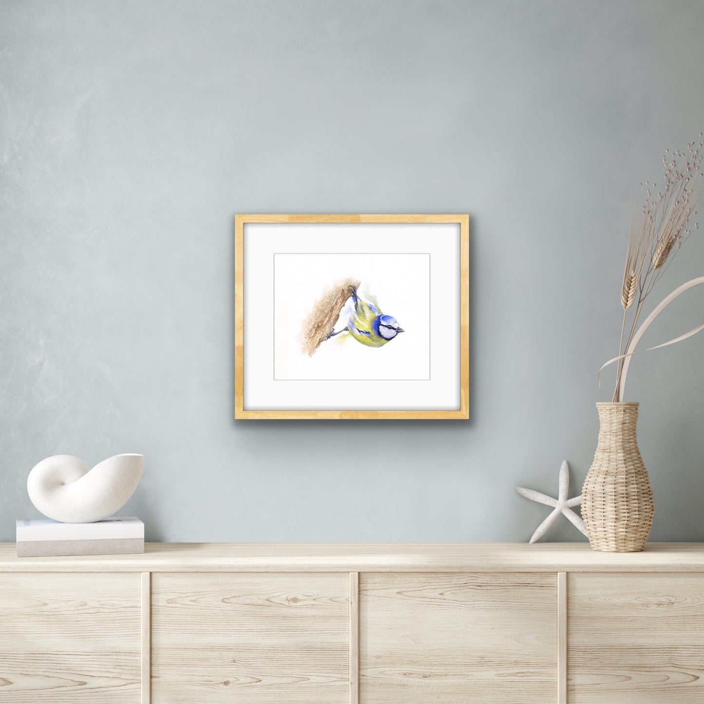 Bluetit, Fine Art Giclee Limited Edition Print