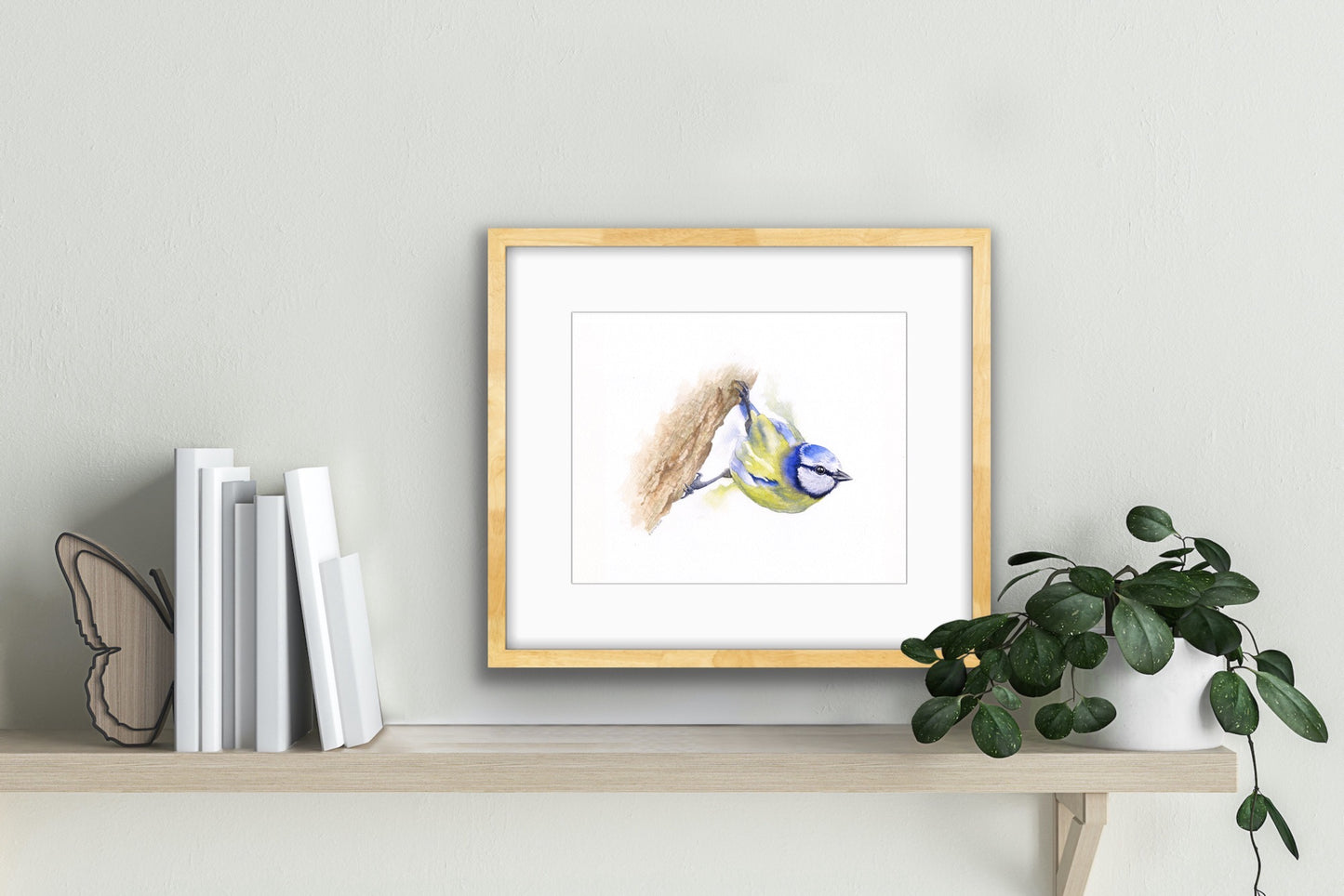 Bluetit, Fine Art Giclee Limited Edition Print