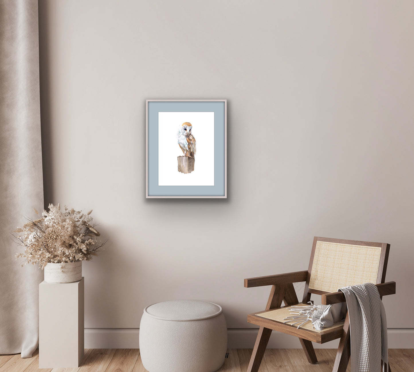 Barn Owl, Fine Art Giclee Limited Edition Print