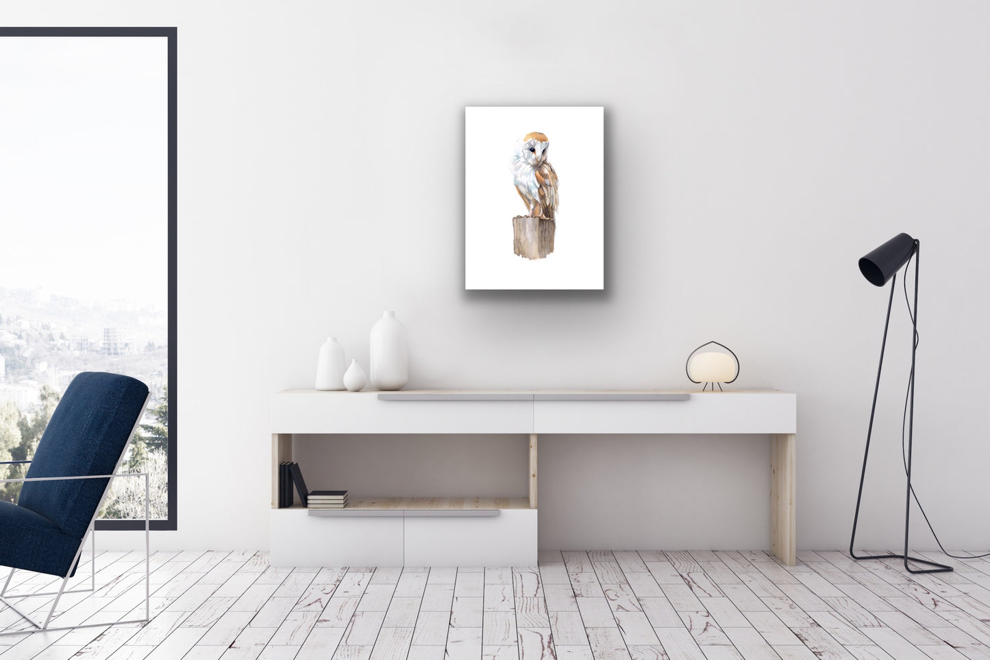 Barn Owl, Fine Art Giclee Limited Edition Print