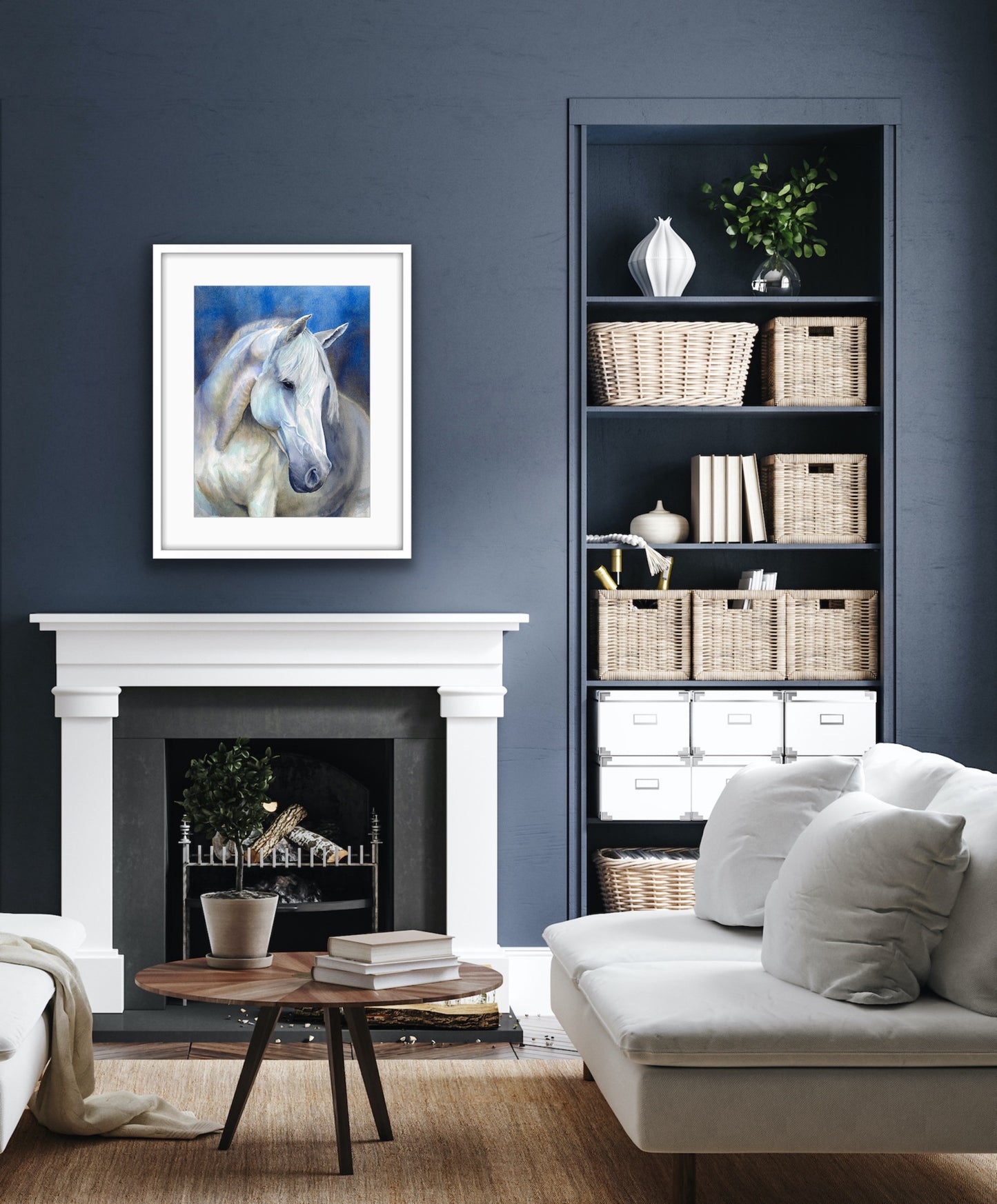 Midnight Mare, Fine Art Giclee Limited Edition Print