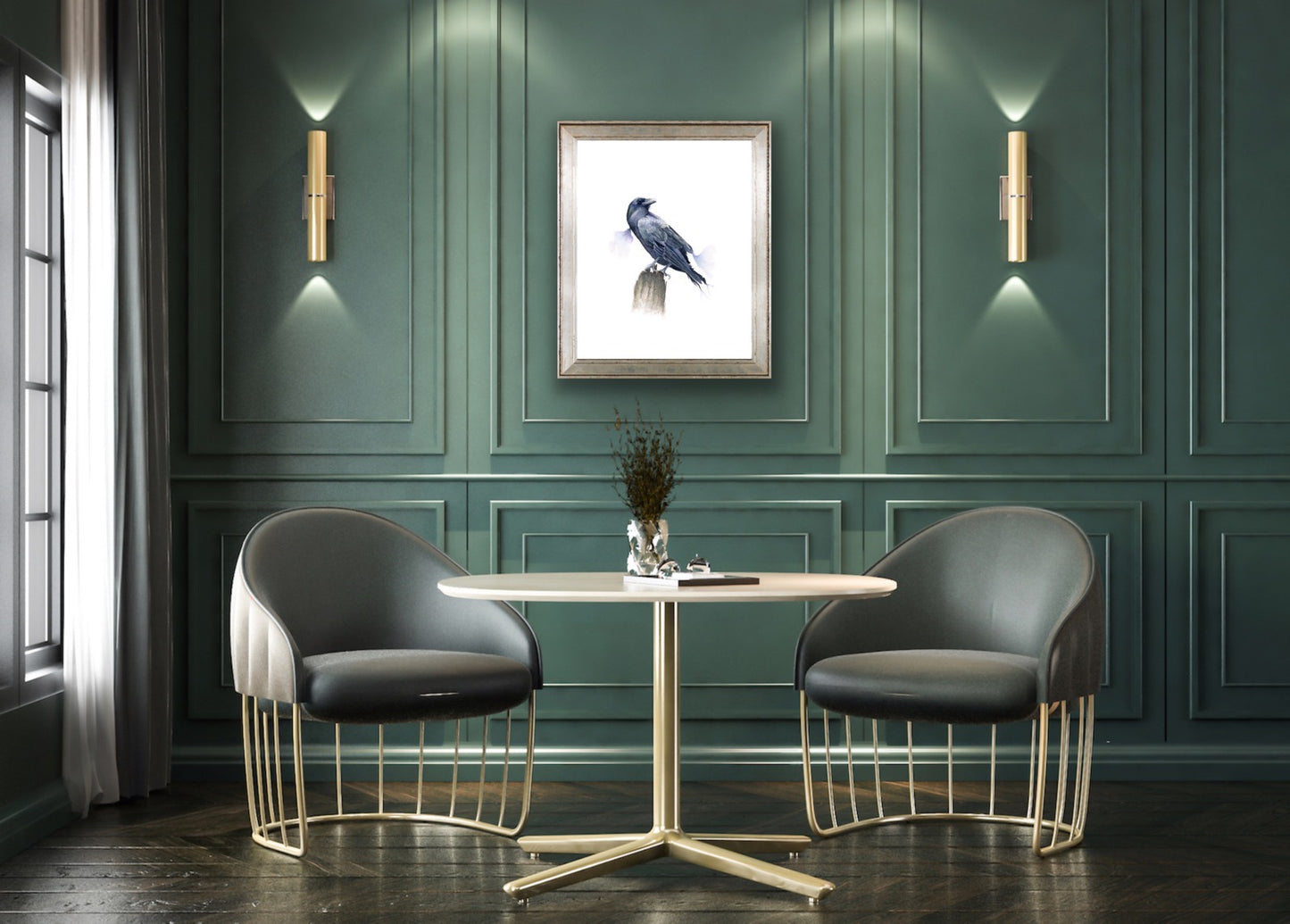 Raven, Fine Art Giclee Limited Edition Print