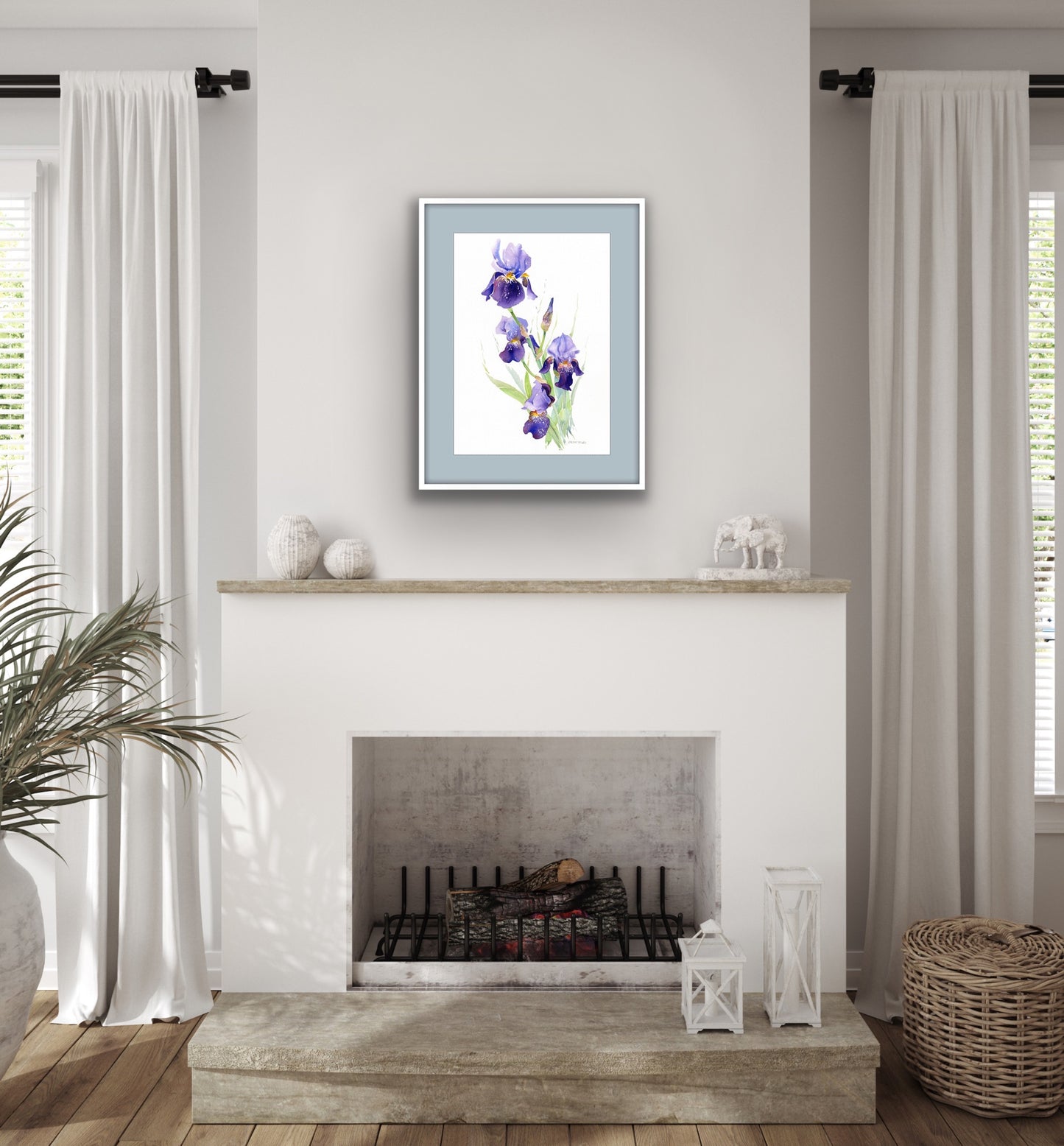 Iris, Fine Art Giclee Limited Edition Print