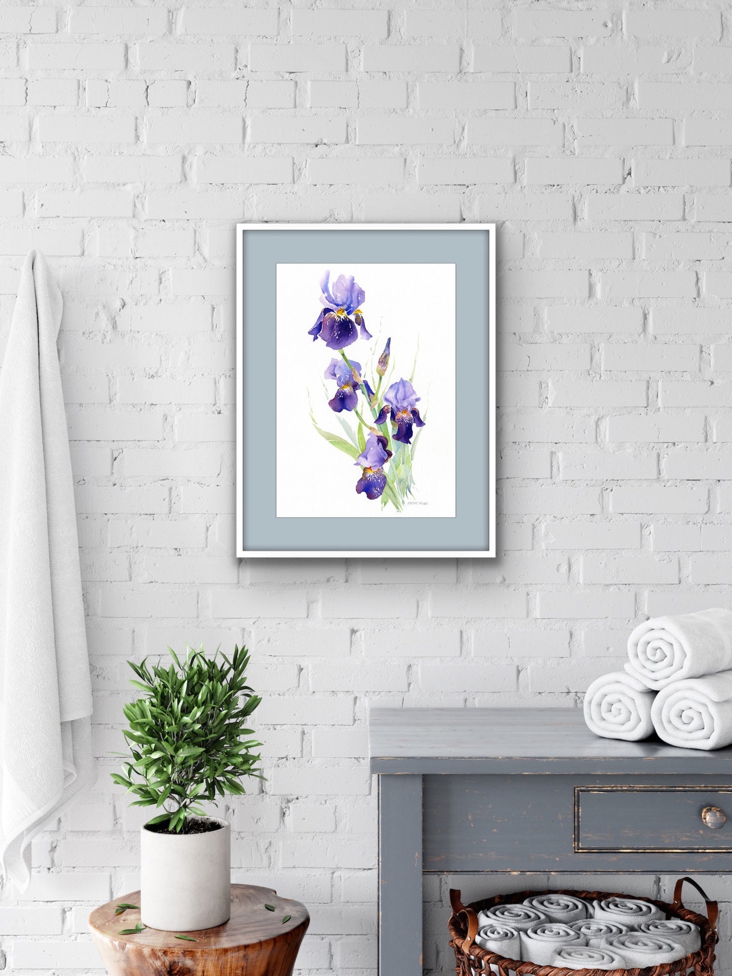 Iris, Fine Art Giclee Limited Edition Print