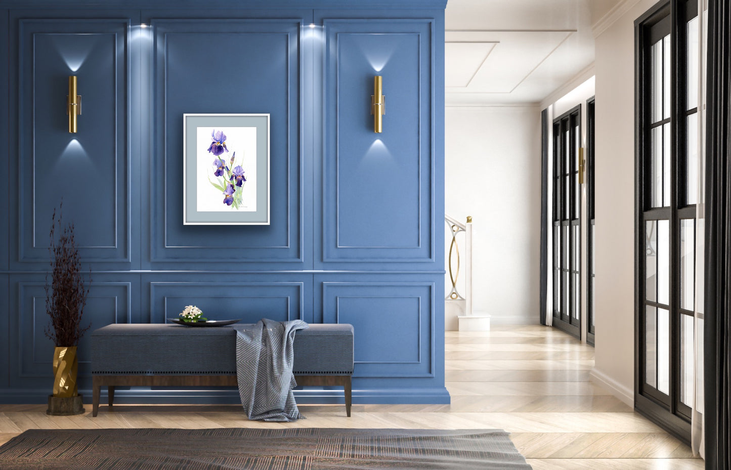 Iris, Fine Art Giclee Limited Edition Print