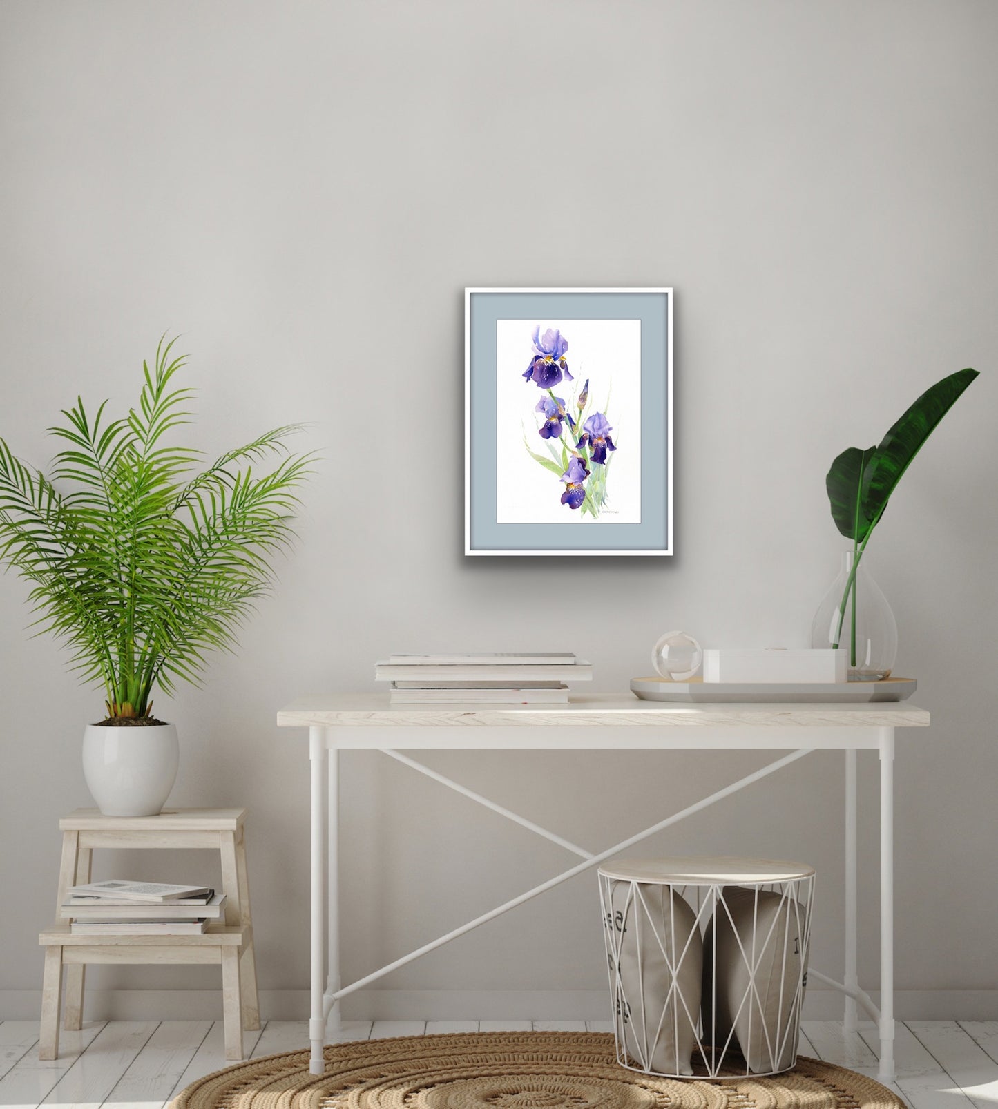 Iris - Original Watercolour