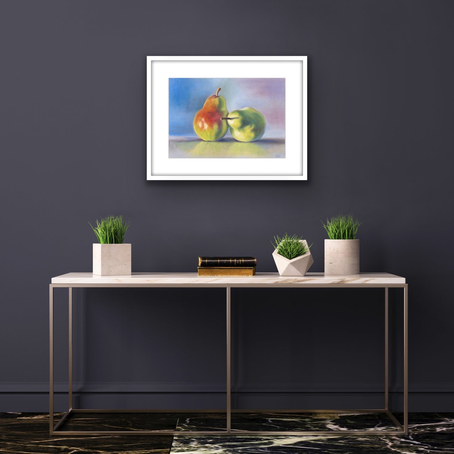 Pair of Pears, Fine Art Giclee Limited Edition Print