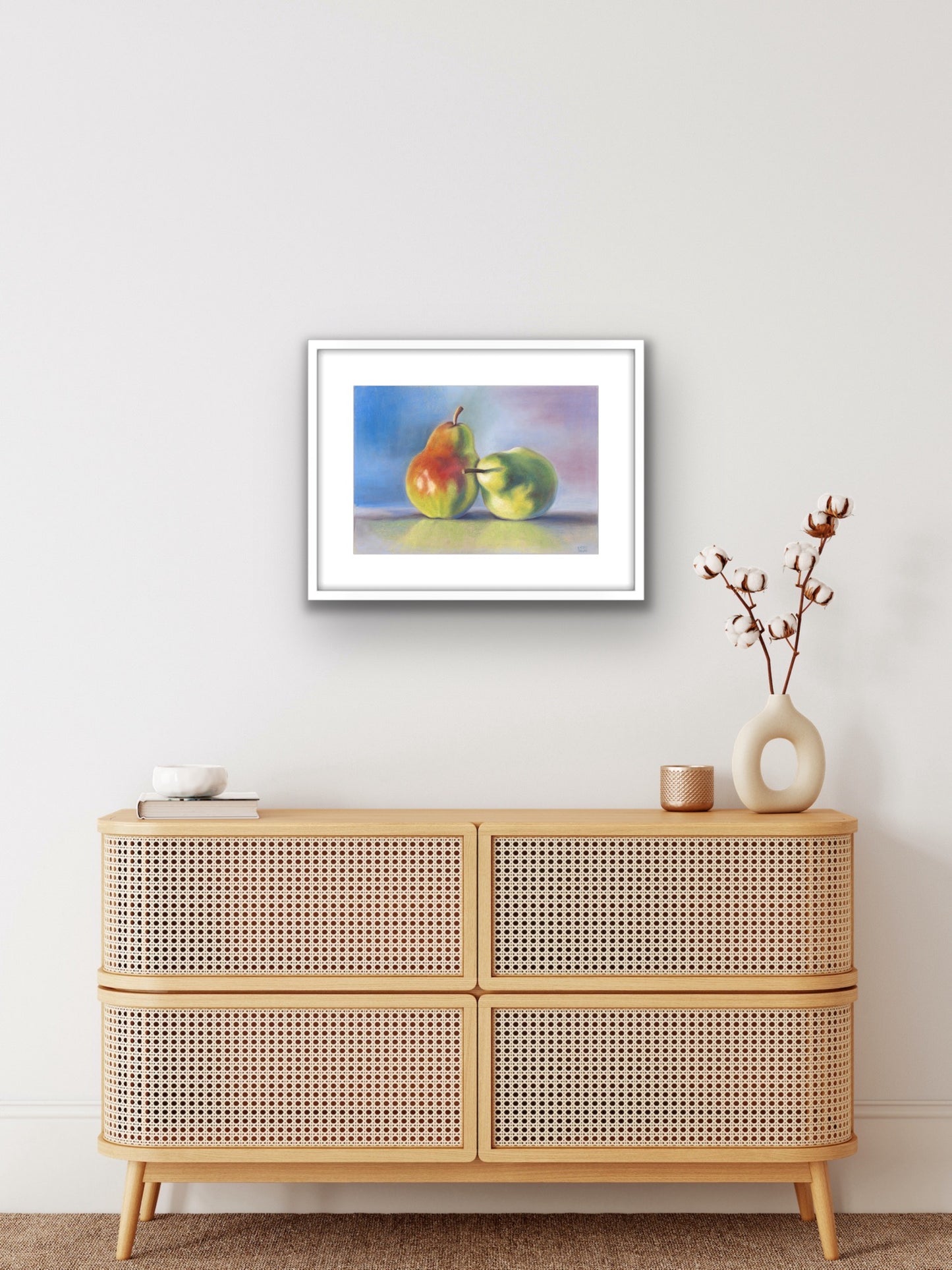Pair of Pears, Fine Art Giclee Limited Edition Print