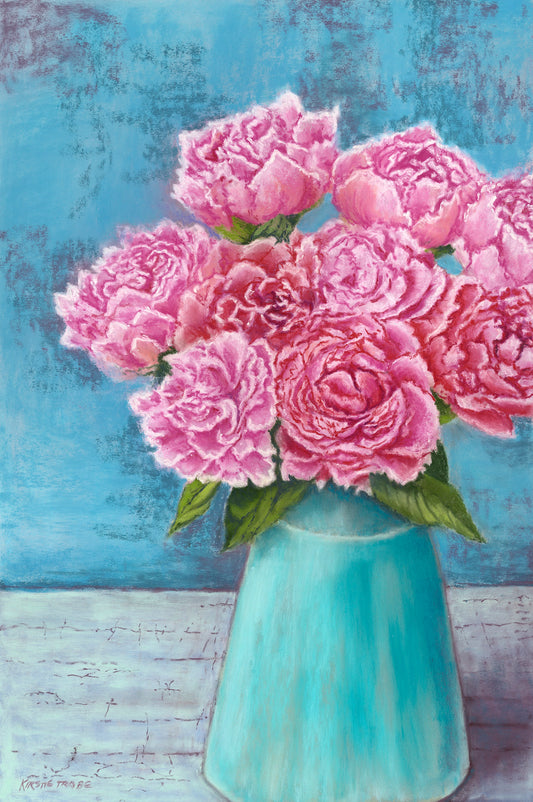 Pinky Blue, Fine Art Giclee Limited Edition Print