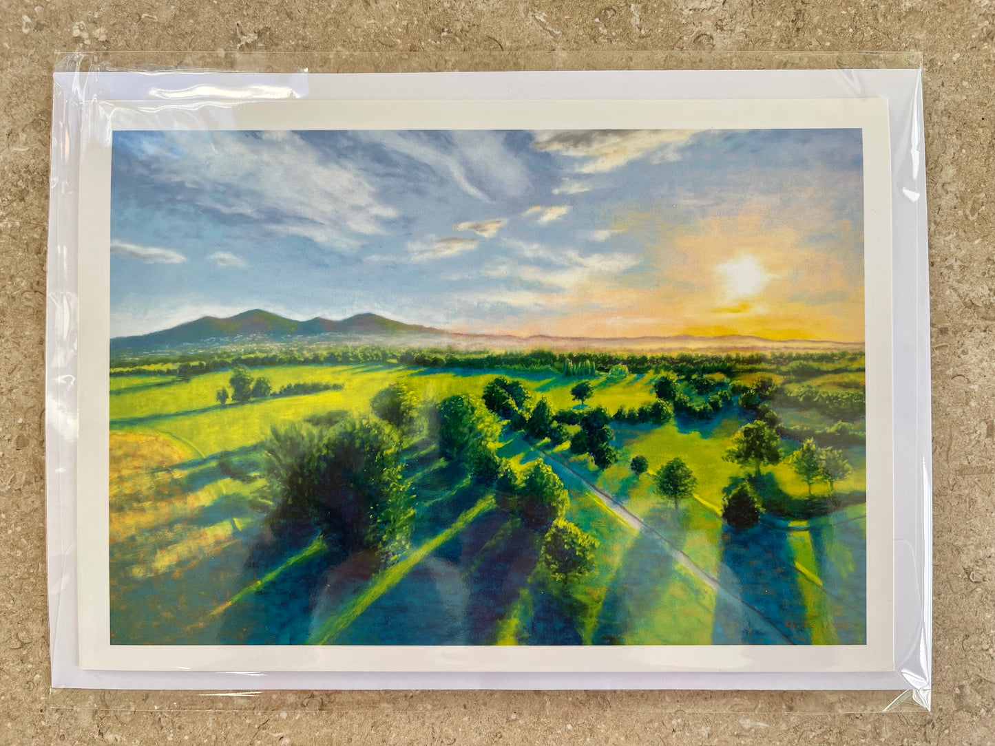 There's no place like Home, A5 Greeting Card. Blank inside.