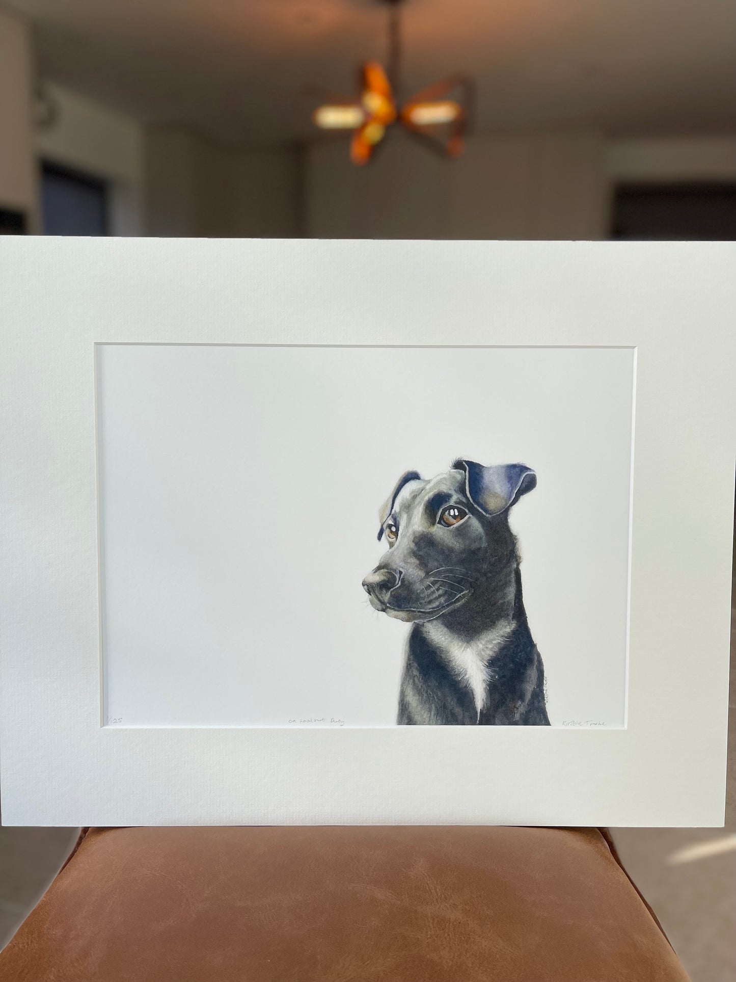 On Lookout Duty, Fine Art Giclee Limited Edition Print