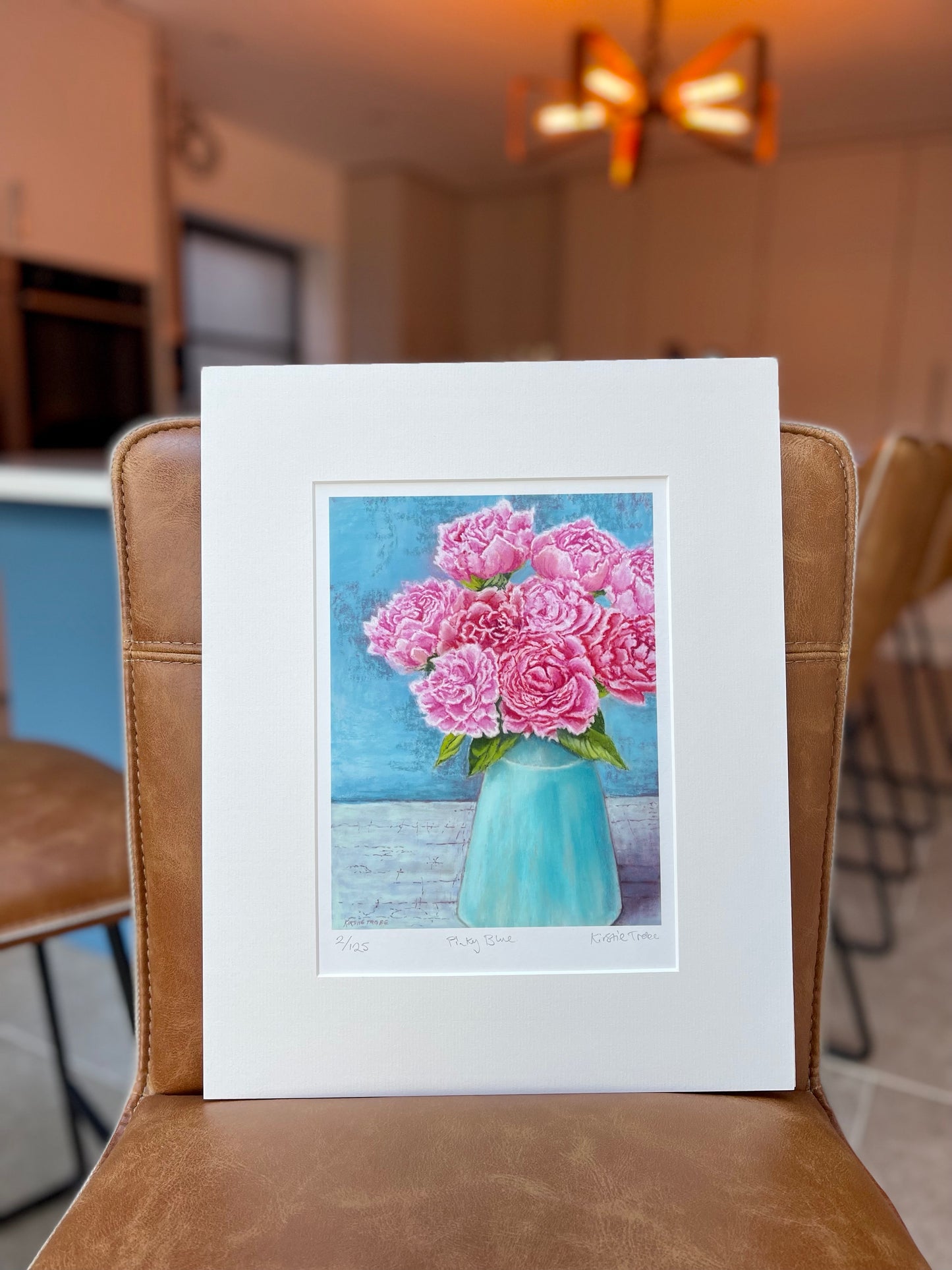 Pinky Blue, Fine Art Giclee Limited Edition Print