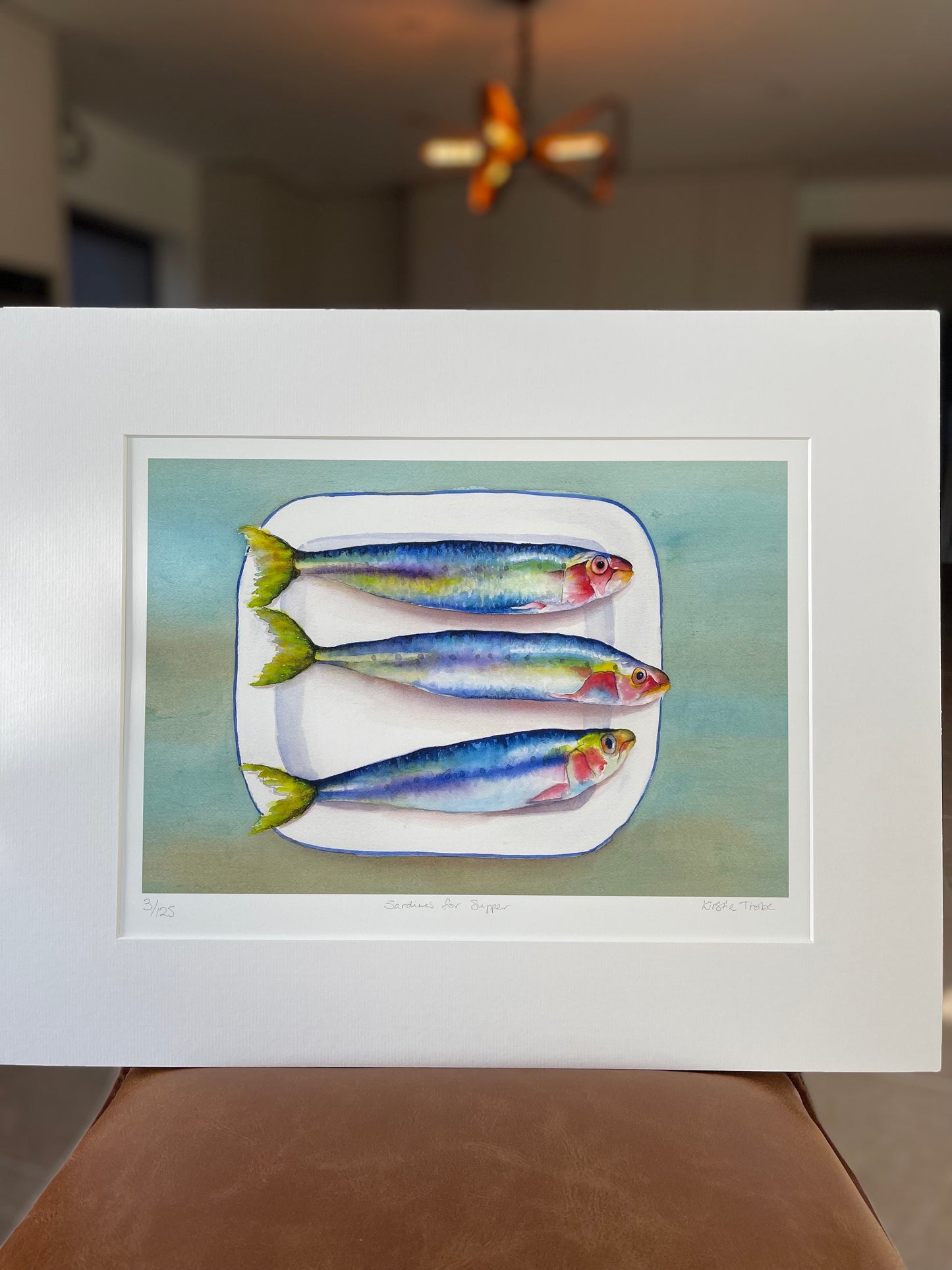 Sardines for Supper, Fine Art Giclee Limited Edition Print