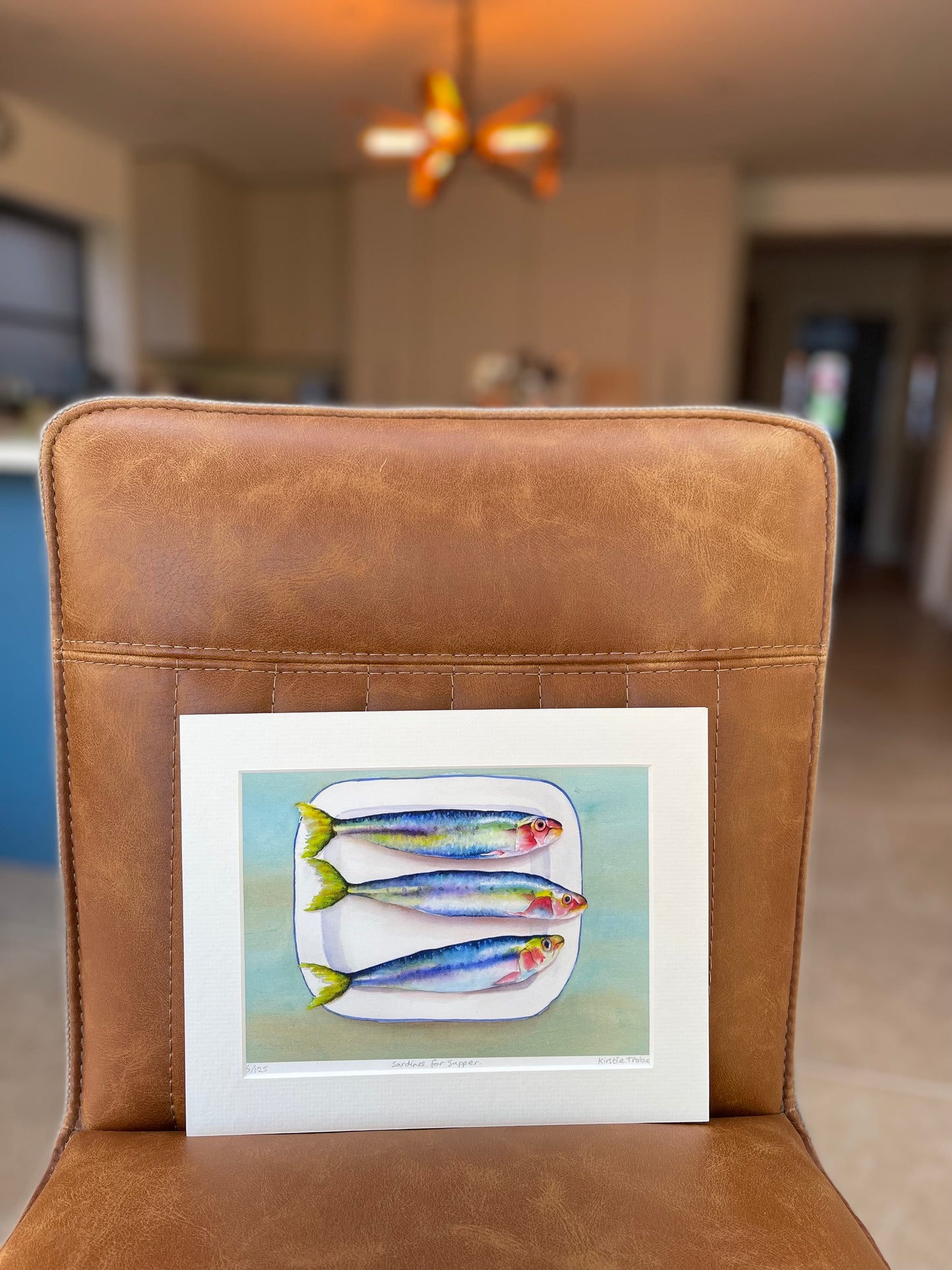 Sardines for Supper, Fine Art Giclee Limited Edition Print
