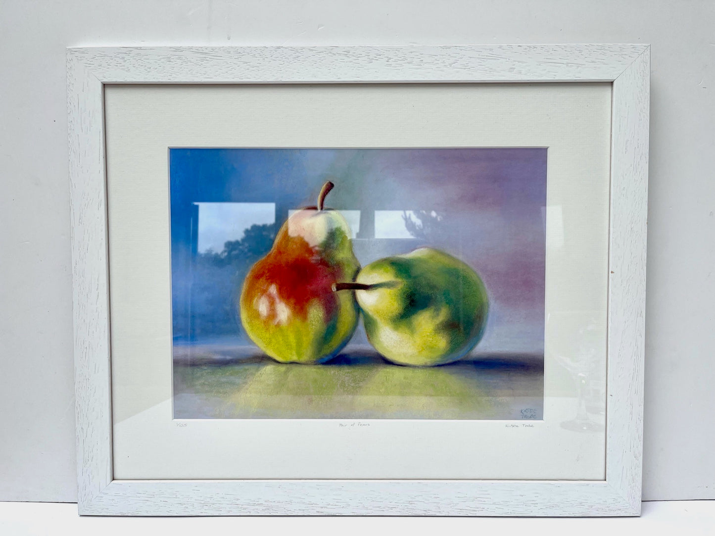 Pair of Pears, Fine Art Giclee Limited Edition Print