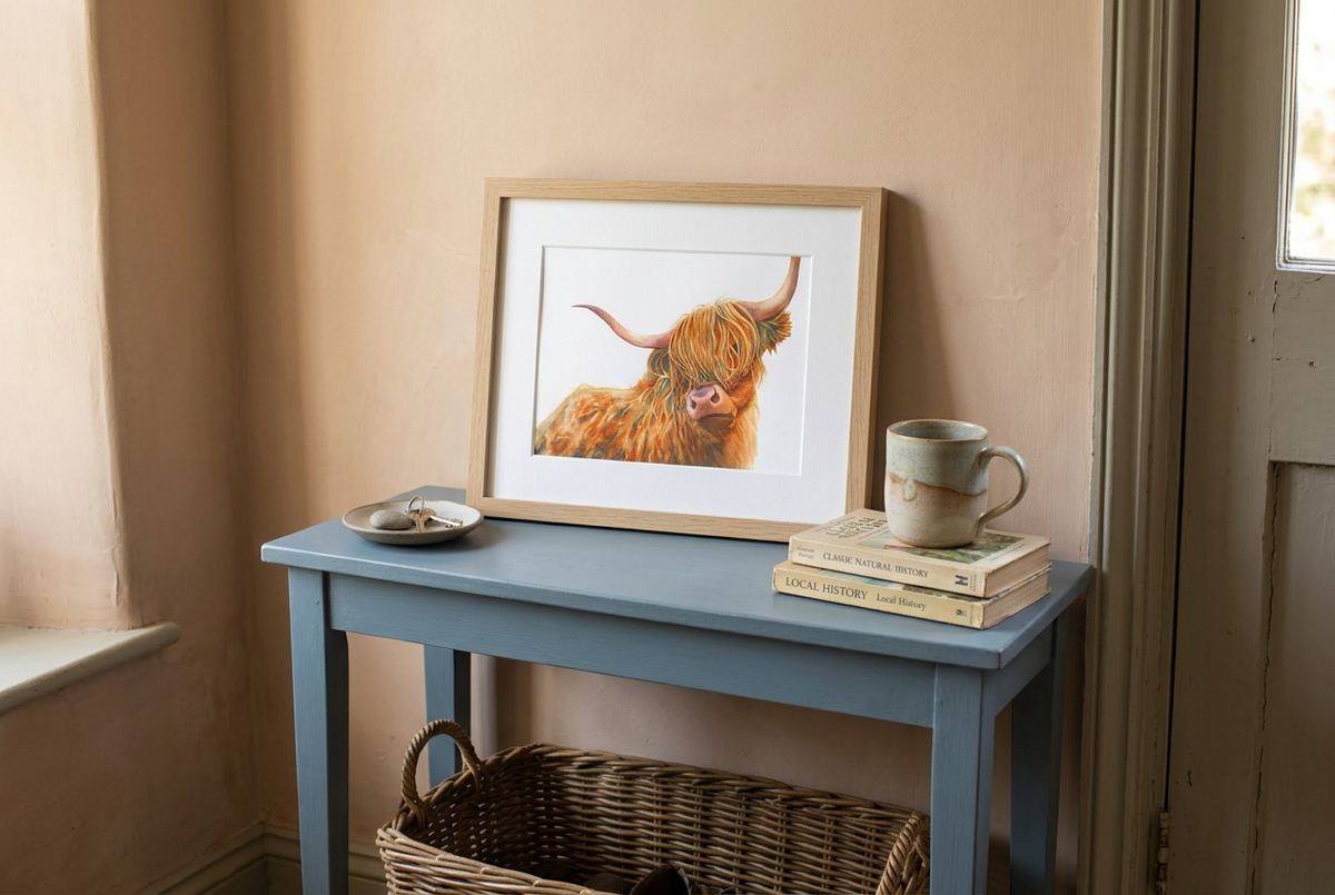 Highlander, Highland Cow Fine Art Giclee Limited Edition Print