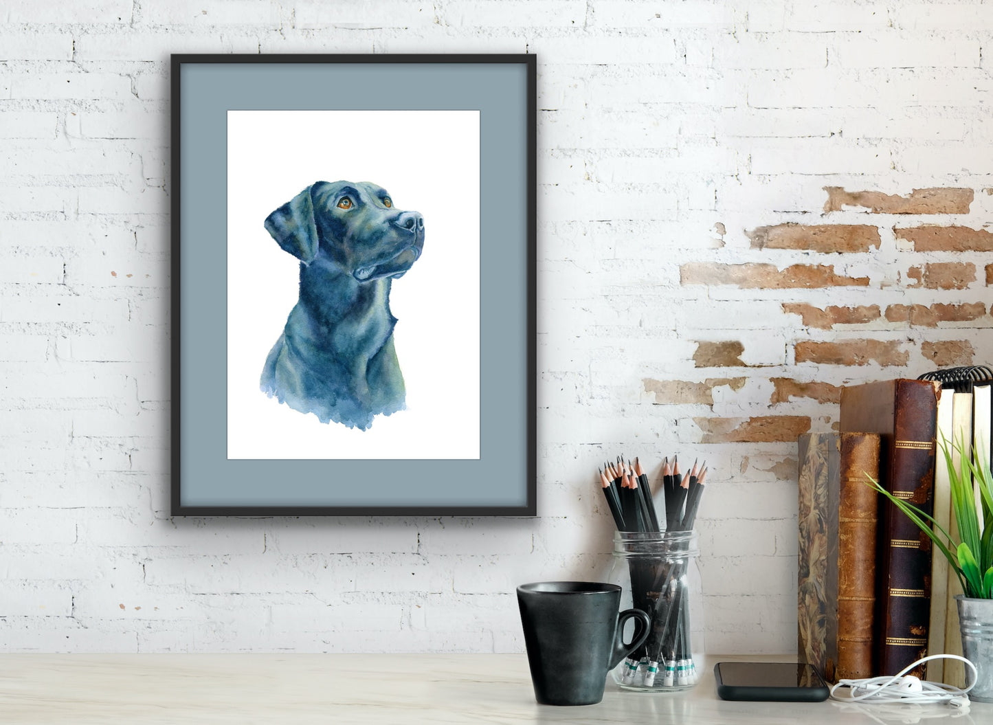 That Lab Look - Original Watercolour