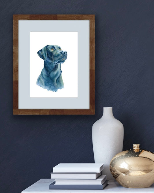 That Lab Look, Fine Art Giclee 10x8" Mini Print